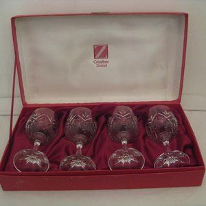 Vintage Cristallerie Zwiesel - Schott-Zwielsel-Glass - Set of 4 in Original Box